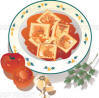 Ravioli with tomato sauce