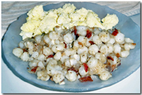 Fried Hominy (Cherokee). Click on image to view larger size in a new window.