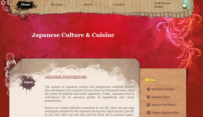 Japanese Culture & Cuisine Online