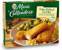 Marie Callender's Golden Battered Fish Filet meal
