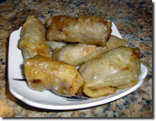 Mini Egg Rolls. Click on image to view larger size in a new window.