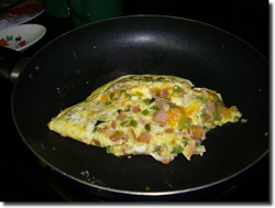 "Quick" Denver Omelet. Click on image to view larger size in a new window.