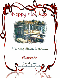 Happy Holidays from Shenanchie & Food Fare