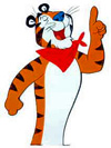 Does Tony the Tiger endorse Wheaties, Kix or Frosted Flakes?