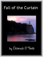 Third book cover for "Fall of the Curtain" (now known as "The Keeper's Journal").