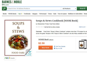 "Soups & Stews Cookbook" at Barnes & Noble