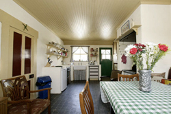 Larkin Estate Details: The kitchen inside the Lighthouse Keeper's Cottage