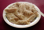 Gyoza (Japanese dumplings). Click on image to view larger size in a new window.
