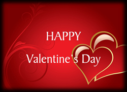 Happy Valentine's Day button. Click on image to view larger size in a new window.