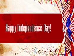 Happy Independence Day button. Click on image to view larger size in a new window.