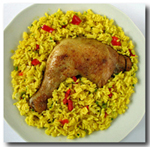 Arroz con Pollo (rice with chicken)
