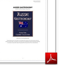 Screenshot of "Aussie Gastronomy" in PDF format.