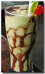 Avocado-Chocolate Milkshake. Click on image to see larger size in a new window.