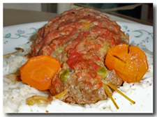 Bloody Baked Rat (cooked). Click on image to view larger size in a new window.