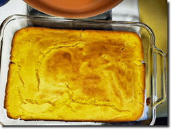 Cornbread. Click on image to view larger size in a new window.