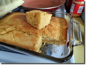Cornbread. Click on image to view larger size in a new window.