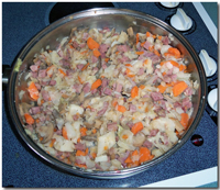 Corned Beef Hash. Click on image to view larger size in a new window.