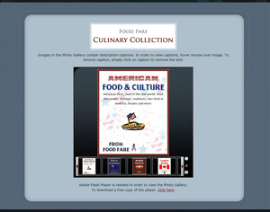 Food Fare Culinary Collection: Flash Gallery