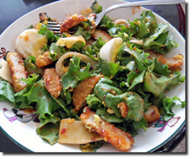Crispy Chicken Salad. Click on image to view larger size in a new window.