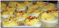 Deviled Eggs with Shrimp (click on image to view larger size in a new window).