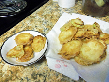 Fried Zucchini. Click on image to view larger size in a new window.