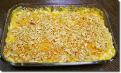 Funeral Potatoes. Click on image to view larger size in a new window.