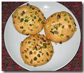 Ghorabiyeh (Lebanese butter nut cookies)