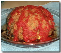 Fully-cooked Hedgehog. Click on image to view larger size in a new window.