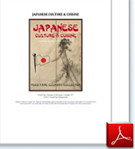 Screenshot of "Japanese Culture & Cuisine" in PDF format.