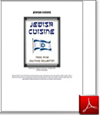 Screenshot of "Jewish Cuisine" in PDF format.