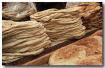 Khubz (Bahraini pita bread)