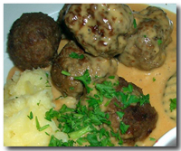 Svenska Kottbullar (Swedish Meatballs)