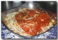 Kushari (Egyptian lentil & rice casserole)