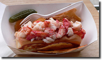 Maine Lobster Roll. Click on image to view larger size in a new window.