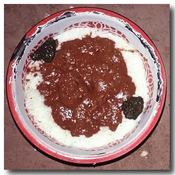 Mahfe (Mauritanian meat & pumpkin stew in peanut sauce)