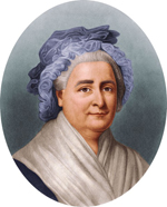 Martha Washington was the wife of George Washington, first President of the United States who served from 1789 to 1797.