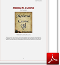 Screenshot of "Medieval Cuisine" in PDF format.
