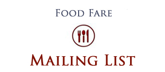 Food Fare Mailing List