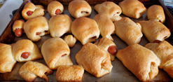 Food Fare: Pigs-in-a-Blanket. (Click on image to see larger size in a new window).