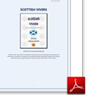 Screenshot of "Scottish Vivers" in PDF format.