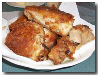 Food Fare: Southern Fried Chicken. Click on image to view larger size in a new window.