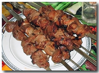 Patychky (Pork-on-a-Stick)