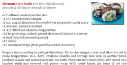 "Luscious Leftovers Cookbook" screenshot. Click on image to view larger size in a new window.