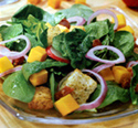 Spinach & Cheddar Salad