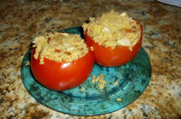 Stuffed Tomatoes. Click on image to view larger size in a new window.