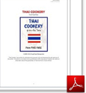 Screenshot of "Thai Cookery" in PDF format.