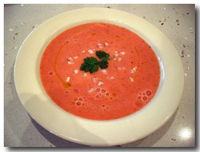 Gazpacho (Cold Tomato & Vegetable Soup)