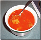 Tamale Tomato Soup. Click on image to view larger size in a new window.