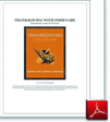 Screenshot of "Thanksgiving with Food Fare" in PDF format.