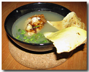 Ukha (Fish Soup) with flatbread